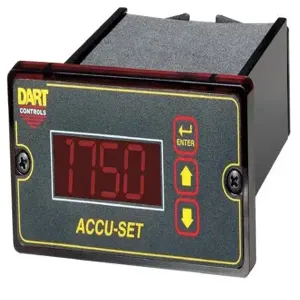 DART CONTROLS ASP10-9 Potentiometer, Dual Voltage, Closed Loop Miroprocessor, 120/240VAC, Balnk Front Bezel | CJ6MGT