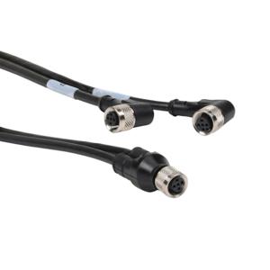 DATA LOGIC CV-Y1-02-B-007 Datalogic Cable, T-Muting, 5-Pin M12 Quick-Disconnect To 5-Pin M12 Quick-Disconnect, Pvc | CV7EMH