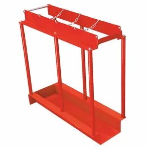 DAYTON 10U482 Cylinder Caddy Pallet Truck Red | AA2NCN