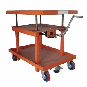 DAYTON 11A565 Scissor Lift Cart 2000 Lb. Steel Fixed | AA2TQY