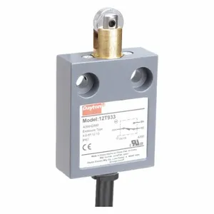 DAYTON 12T933 Miniature Limit Switch Top Actuator Spdt | AA4LNM