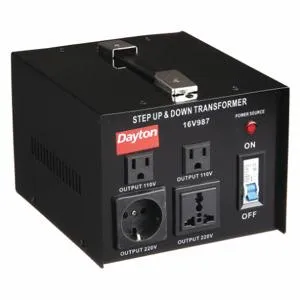 DAYTON 16V987 Step Up/down Voltage Converter 1.5kva | AA7ZLA