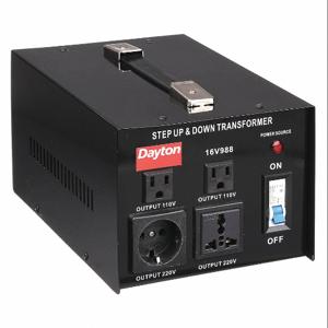 DAYTON 16V988 Step Up/down Voltage Converter 3kva | AA7ZLB