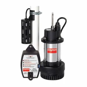 DAYTON 1APP1 Sump Pump 1/3 Hp 1-1/2 Npt 20 Feet | AA8XWD