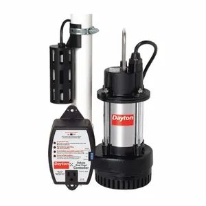 DAYTON 1APP2 Sump Pump 1/2 Hp 2 Npt 33ft Max Ss | AA8XWE