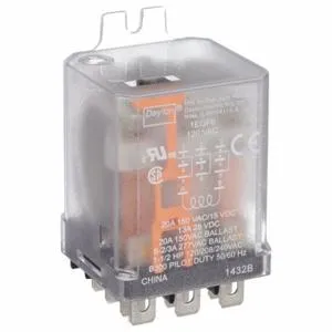 DAYTON 1EGF6 Relay Power 3pdt 120vac Coil Volts | AA9NYY