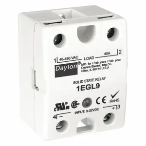 DAYTON 1EGL9 Solid State Relay Input 4-32VDC | AA9PAJ