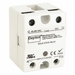 DAYTON 1EGN2 Solid State Relay Input 4-32VDC | AA9PAL