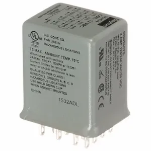 DAYTON 1EHU4 Relay Ice Cube 4pdt 12vdc Coil Volts | AA9PHC