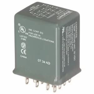 DAYTON 1EHU6 Relay Ice Cube 4pdt 24vac Coil Volts | AA9PHE