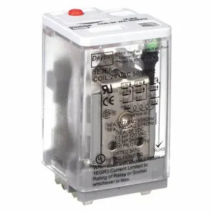 DAYTON 1EJC1 Relay Power Dpdt 120vac Coil Volts | AA9PJJ