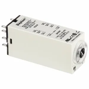 DAYTON 1EJL9 Timer Relay 100 Hr. 8 Pin 5a Dpdt 24v | AA9PLN