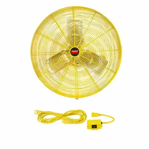 DAYTON 1VCH4 Safety Yellow Air Circulator 24 Inch 6100cfm 115v | AB3TMZ