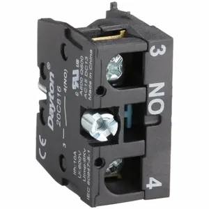 DAYTON 20C816 Contact Block 10 A No | AB4QNB