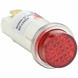 DAYTON 22NY48 Raised Indicator Light Red 120v | AB6XBU