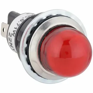 DAYTON 22NY60 Raised Indicator Light Red 120v | AB6XCG