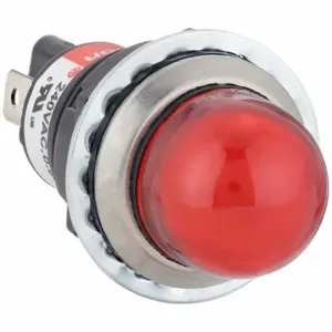 DAYTON 22NY64 Raised Indicator Light Red 240v | AB6XCL