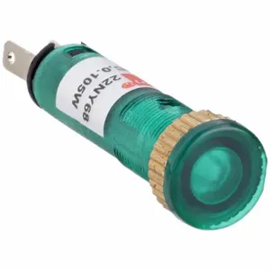 DAYTON 22NY68 Flush Indicator Light 8mm 6v Green | AB6XCQ