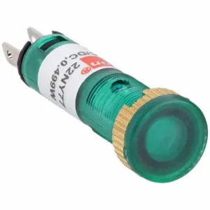 DAYTON 22NY77 Flush Indicator Light 8mm 120v Green | AB6XDA