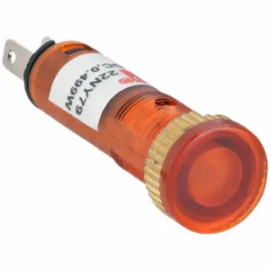 DAYTON 22NY79 Flush Indicator Light 8mm 120v Amber | AB6XDC