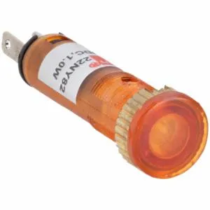 DAYTON 22NY82 Flush Indicator Light 8mm 240v Amber | AB6XDF