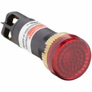 DAYTON 22NY93 Raised Indicator Light 12mm 120v Red | AB6XDT