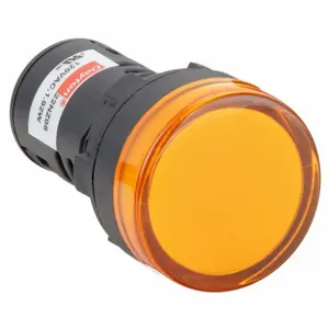 DAYTON 22NZ08 Raised Indicator Light 22mm 120v Amber | AB6XEH