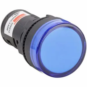 DAYTON 22NZ12 Raised Indicator Light 22mm 240v Blue | AB6XEM