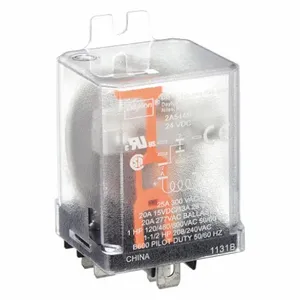 DAYTON 2A544 Relay Enclosed SPDT 5 Pins 24VDC | AB8WKZ