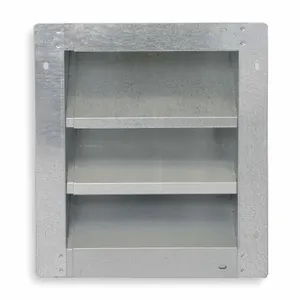 DAYTON 2FTV2 Louver Adjustable With 28 To 46 Inch Galvanised Steel | AB9WFL