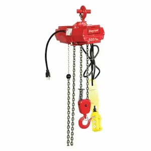 DAYTON 2GTD3 Electric Chain Hoist 500 Lb. 20 Feet | AB9YVX