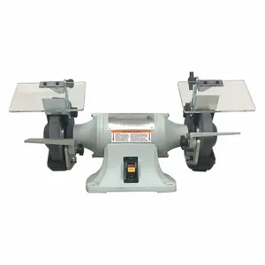 DAYTON 2LKR6 Bench Grinder, 6 Inch Max. Wheel Dia., 5/8 Inch Max. Wheel Thickness, Single Speed | CH9RCG