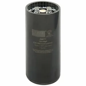 DAYTON 2MET1 Motor Start Capacitor, 220 to 250V AC, 124 To 149 mfd, Round, 1 13/16 Inch Dia. | CJ2VXZ