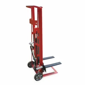 DAYTON 2MPU9 Fixed Bse Hydraulic Stacker 750 Lb 54 Inch Lift | AC2THW