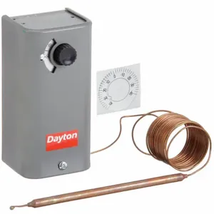 DAYTON 2NNR7 Line Voltage T-stat -30 To 90 F Spdt | AC2WNL