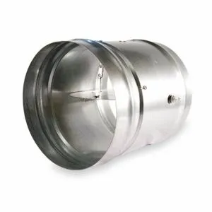 DAYTON 2TFZ7 Round Fire Damper 165 Degree F 13-5/8 Inch D | AC3GWP