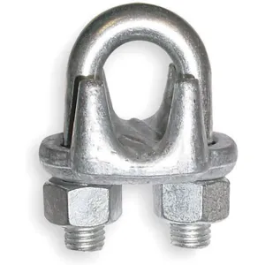 APPROVED VENDOR 4DV37 Wire Rope Clip U-bolt 3/8in Forged Steel | AD7DXZ