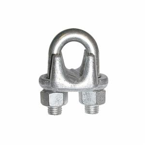 DAYTON 2VKJ2 Wire Rope Clip, U-Bolt, Maleable Iron, For 1/4 Inch Wire Rope Dia., 3 Clips | CJ3VFB