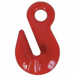 DAYTON 2YNT5 Grab Hook, Alloy Steel, 80 Grade, Eye, 1/2 Inch Size, 12000 lbs. Working Load Limit | CJ2JDD