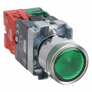 DAYTON 30G205 Illuminated Push Button 22mm 1no/1nc Green | AC4NLA