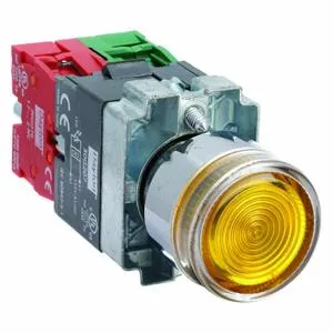 DAYTON 30G207 Illuminated Push Button 22mm 1no/1nc Yellow | AC4NLC