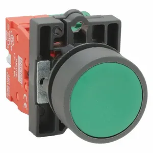 DAYTON 30G233 Non-illuminated Push Button 22mm 1no/1nc Green | AC4NMF