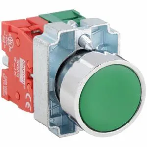 DAYTON 30G237 Non-illuminated Push Button 22mm 1no/1nc Green | AC4NMK