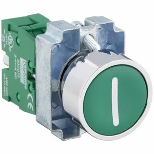 DAYTON 30G240 Non-illuminated Push Button 22mm 1no Green | AC4NMN