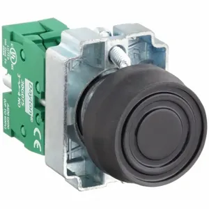 DAYTON 30G242 Non-illuminated Push Button 22mm 1no Black | AC4NMQ