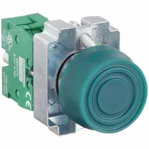 DAYTON 30G243 Non-illuminated Push Button 22mm 1no Green | AC4NMR