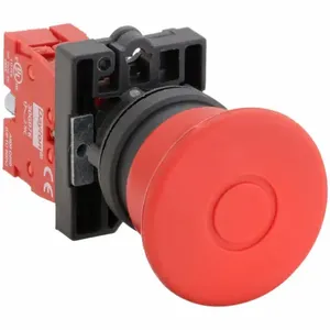 DAYTON 30G248 E-Stop Push Button Non-Illuminated 22mm 1NC Red | AC4NMX