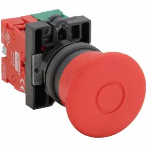 DAYTON 30G250 E-Stop Push Button Non-Illuminated 22mm 1NO/1NC | AC4NMZ