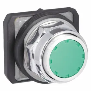 DAYTON 30G324 Push Button 30mm Momentary Full Guard Green | AC4NRD