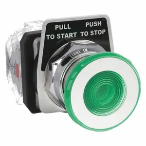 DAYTON 30G448 Non-illuminated Push Button 30mm 1no/1nc Red | AC4NXK